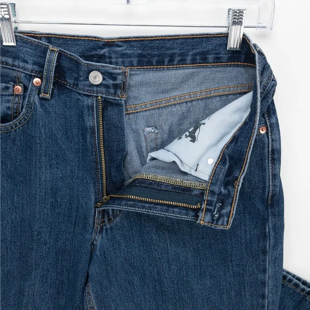 Levi’s 550 Relaxed Fit Straight Leg Jeans Men’s 31x34 Dark Wash Blue Workwear